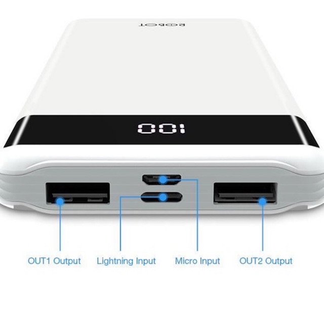 Powerbank ROBOT RT160 10000 mAh - Dual Output - Original