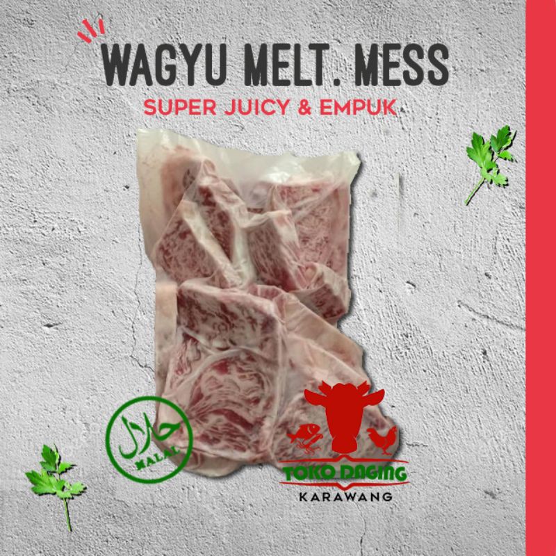 

Wagyu / Daging Sapi Mess Meltique 1Kg Karawang