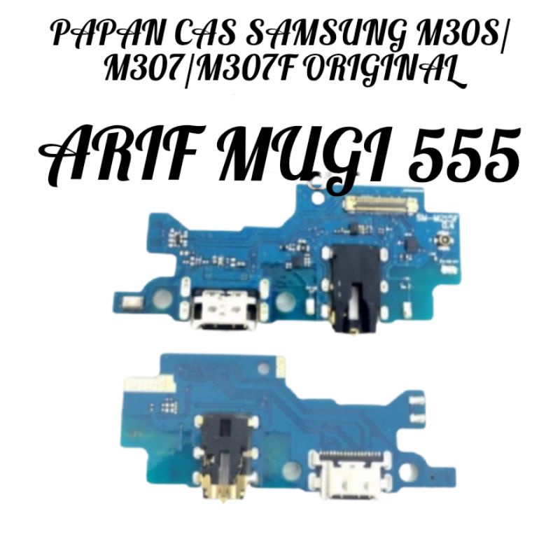 BOARD PAPAN CAS KONEKTOR CHARGER SAMSUNG GALAXY M30S/M307/M307F PLUG IN MIC ORIGINAL