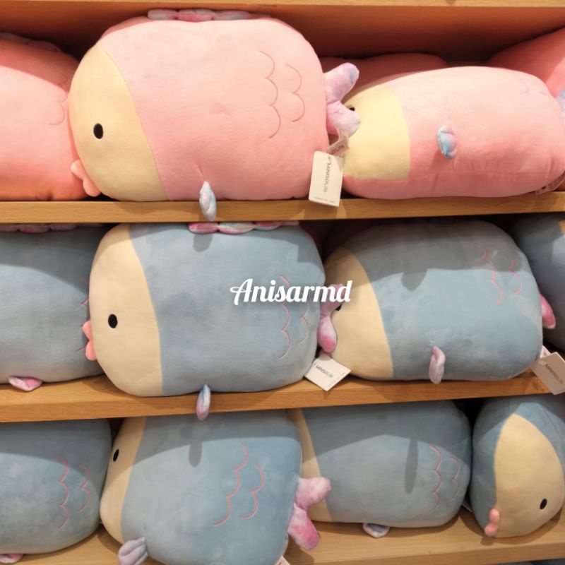 miniso fish pillow / bantal ikan miniso / boneka ikan / bantal anak-anak