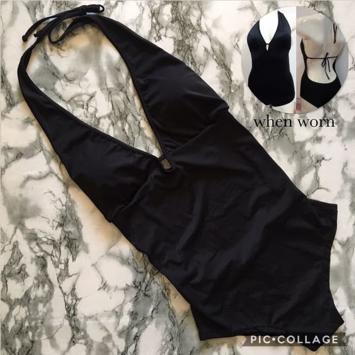 Monokini baju renang (MB.3307.RXI) - Hitam, M