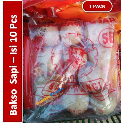 

Bakso Daging Sapi - Baso Sapi SB Merah | Isi 10 Pcs [ Harga Per BKS ]