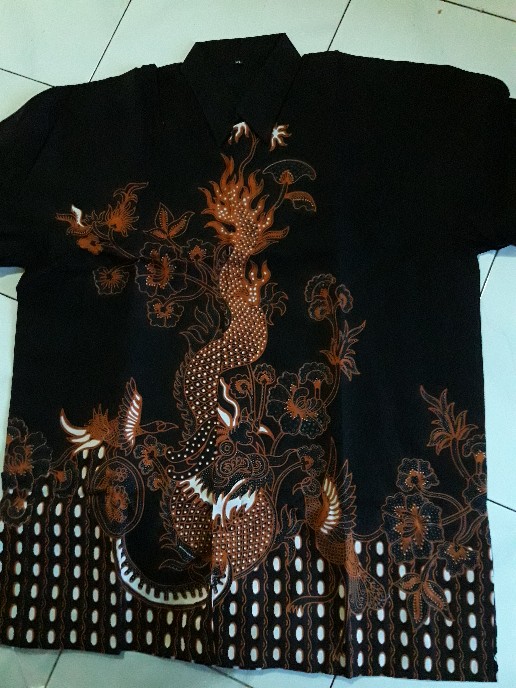 Naga Sosro Kemeja Batik Pria Katun Sragenan Full Furing