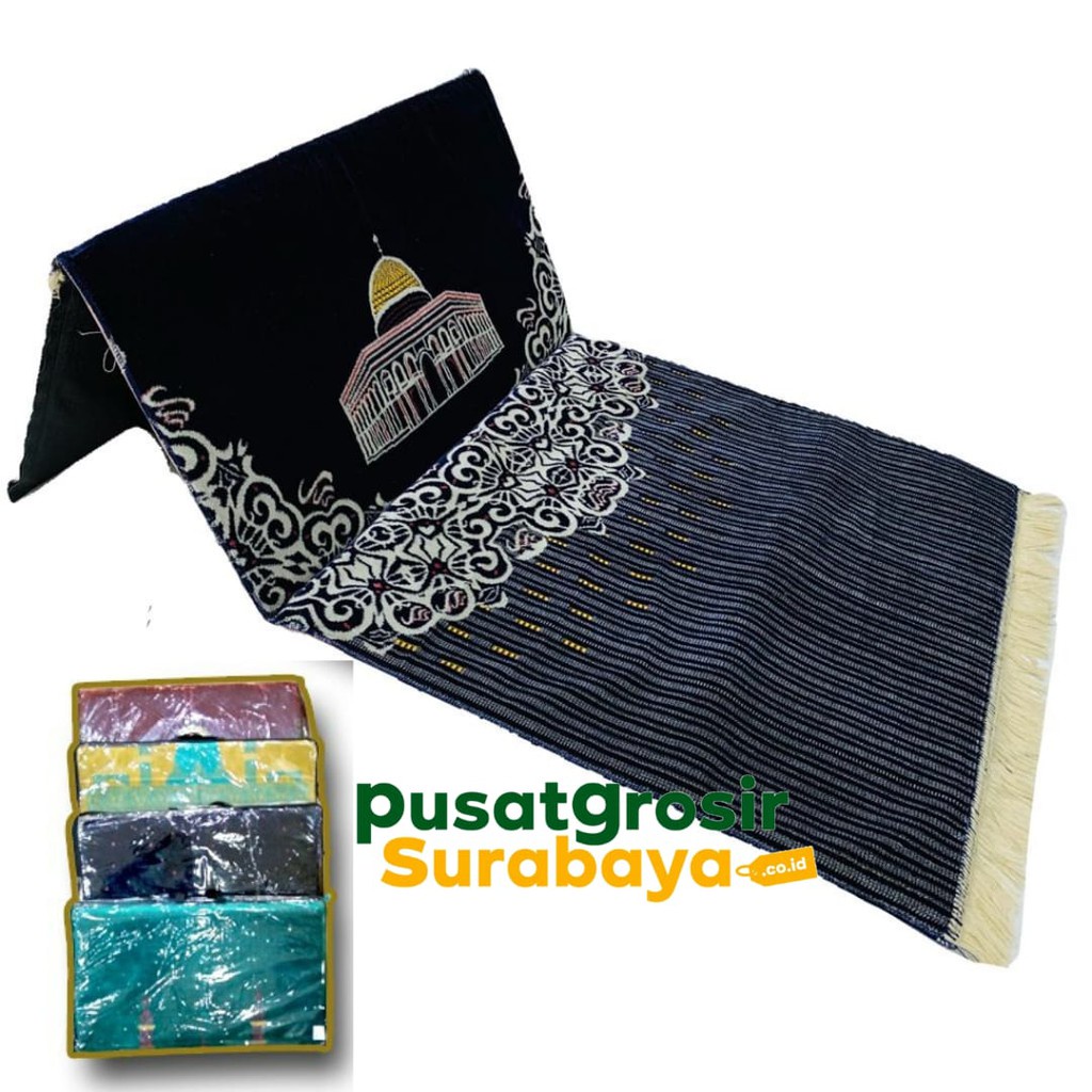 Sejadah Tebal Sajadah Sandar Lipat Tebal Turki 70 x 110 cm  Original Termurah Sajadah Sholat Sajadah