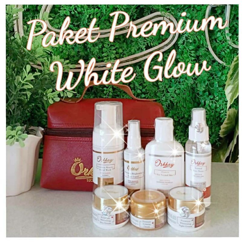 Paket Premium White Glow Orkkay Skincare
