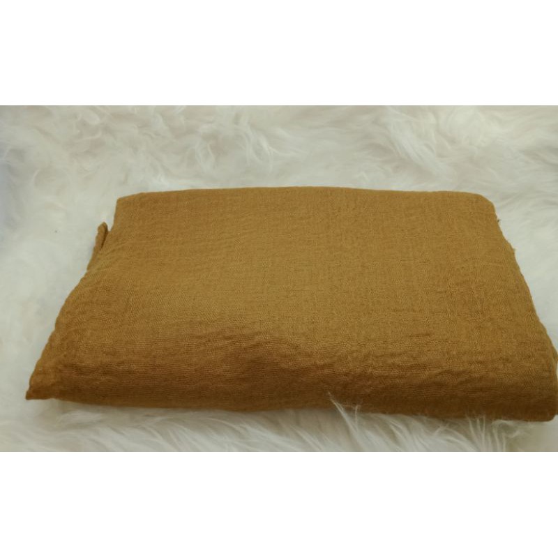 Pashmina Crinckle | Pashmina Shawl | Pashmina Arab | Pashmina Negro Part 2-Mustard tua