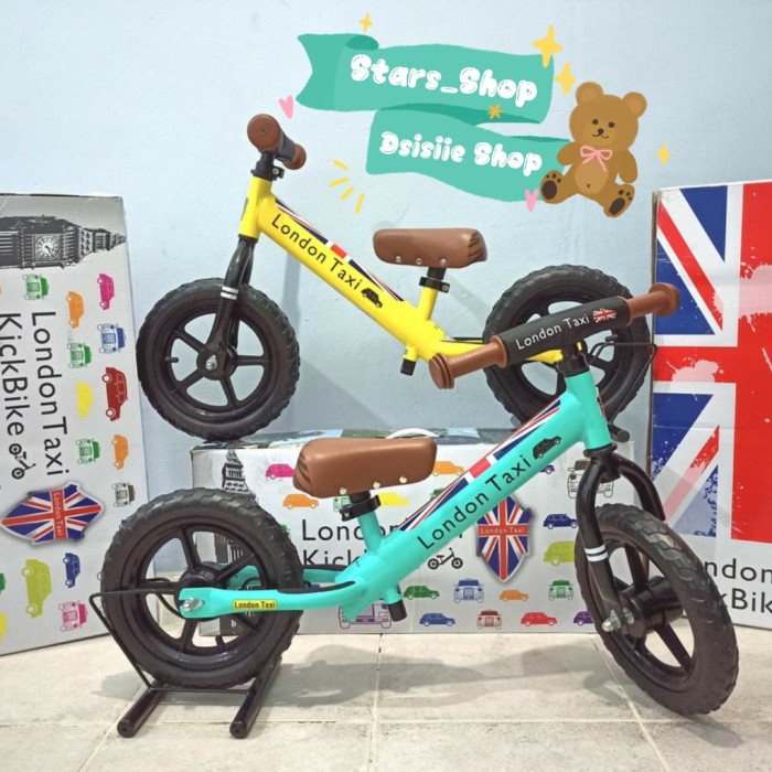 sepeda london taxi balance bike