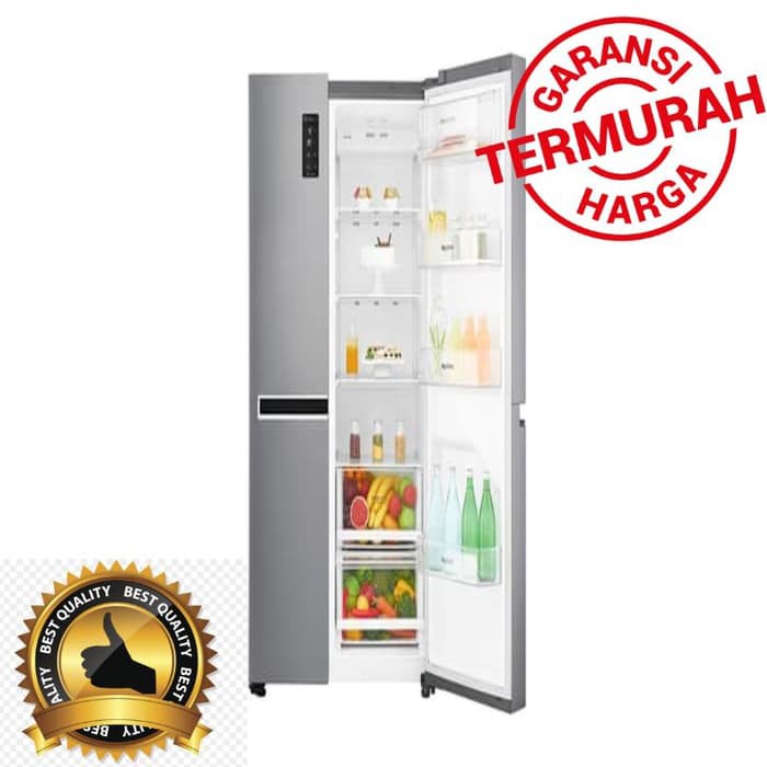 KULKAS LG GC-M 247 SLUV, SIDE BY SIDE,INVERTER