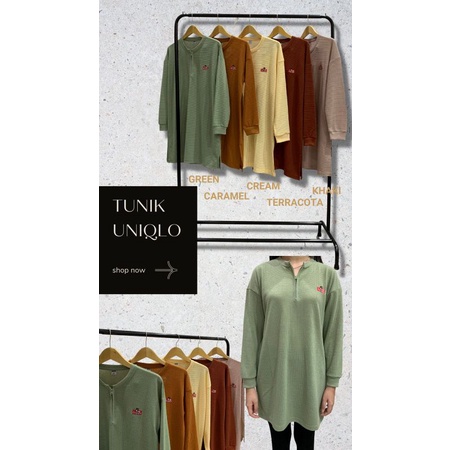 TUNIK RAJUT UNIQLO
