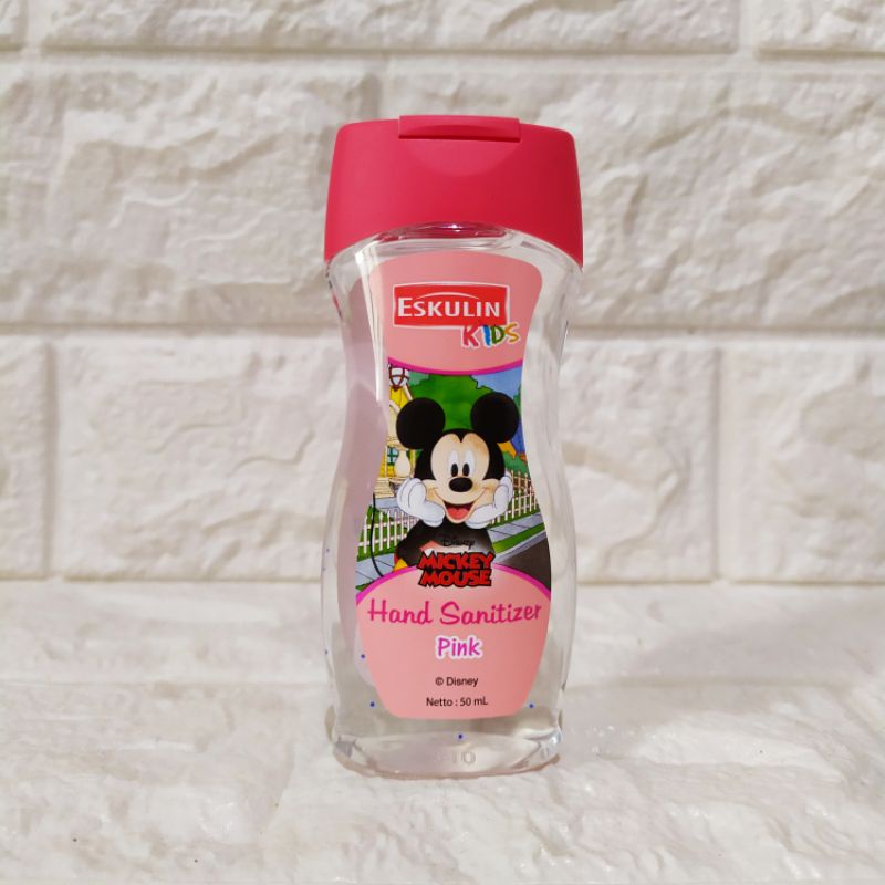 Eskulin Kids Instant Hand Sanitizer Karakter Mickey Mouse / Eskulin Kids Hand Sanitizer Mickey Gel 5