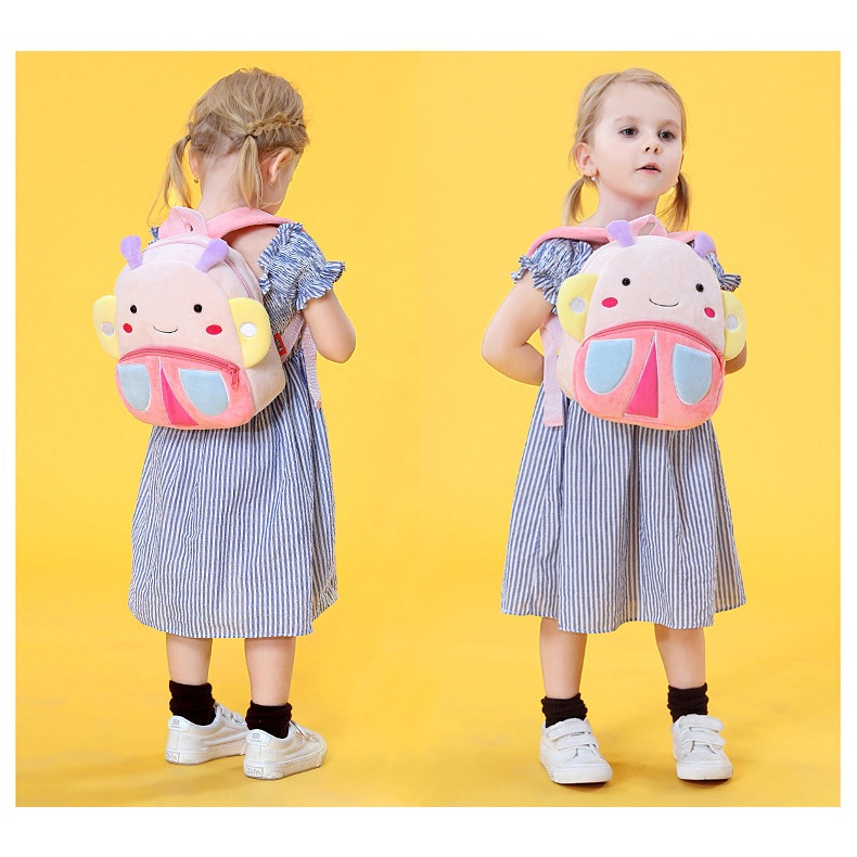 Tas Besar Sekolah Kakoo Tas Ransel Backpack Anak Zoo Character