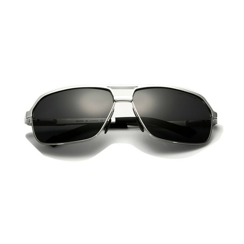 VEITHDIA Kacamata Vintage Magnesium Alumunium Lensa Polarisasi