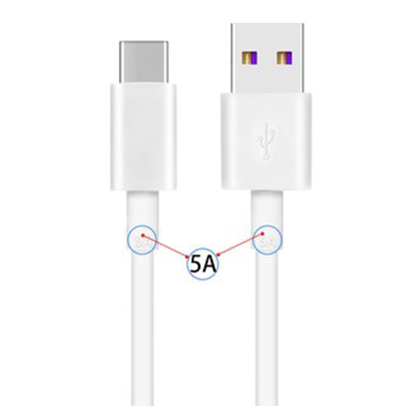 5A Fast Charging Kabel Data USB Tipe C 1M 2M untuk oppo Xiaomi Huawei Sony vivo