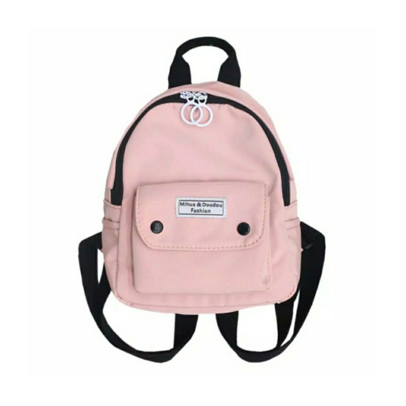 tas mini bag mihua, tas lucu/ ransel korean style / tas ransel mini wanita