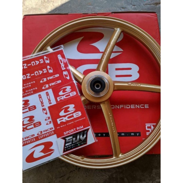 VELG RCB ORIGINAL PNP CB GL MP TIGER PALANG 5 DEPAN SAJA TERMURAH