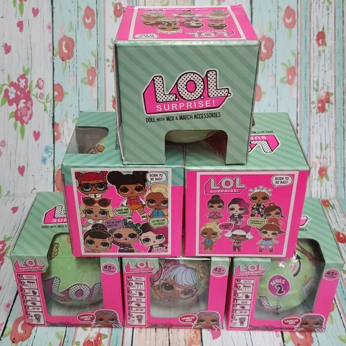 barokah mainan lol surprise egg ball besar mainan kejutan telur boneka bola