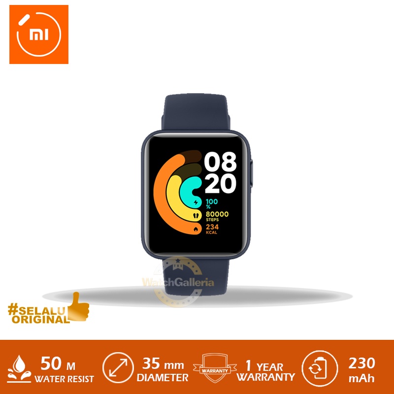 Jam Tangan Mi Watch lite Navy Original Murah