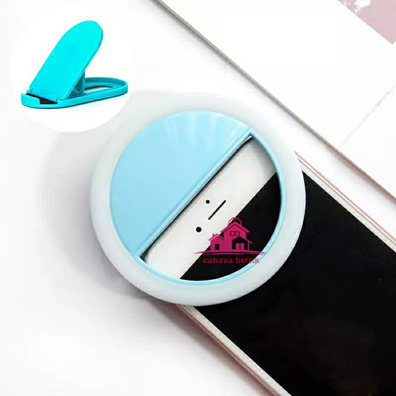 Selfie Ring Light Lampu LED Vlogger RK-12 RingLight