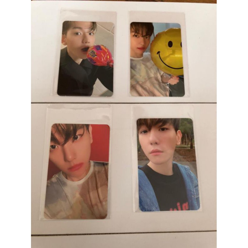 Photocard Baekhyun Delight Baekhyun Permen Baekhyun Ballon