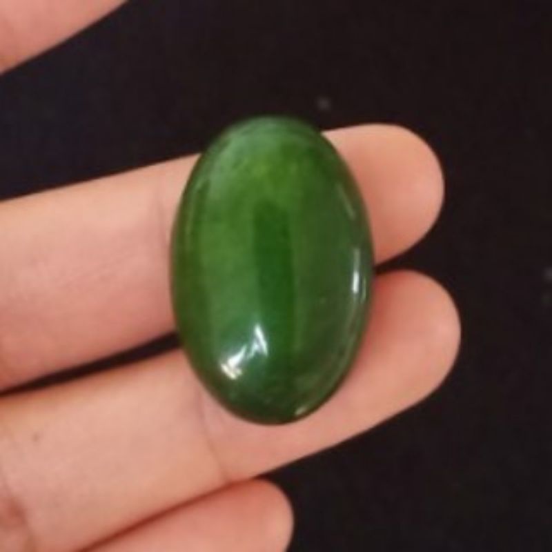 Batu CincinAkik Hijau Lumut