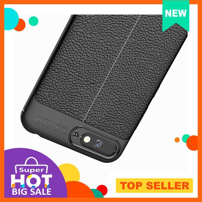 Case For Huawei Y6 2018 Premium Tpu Autofocus Leather - Casing & Covers - Soft Case