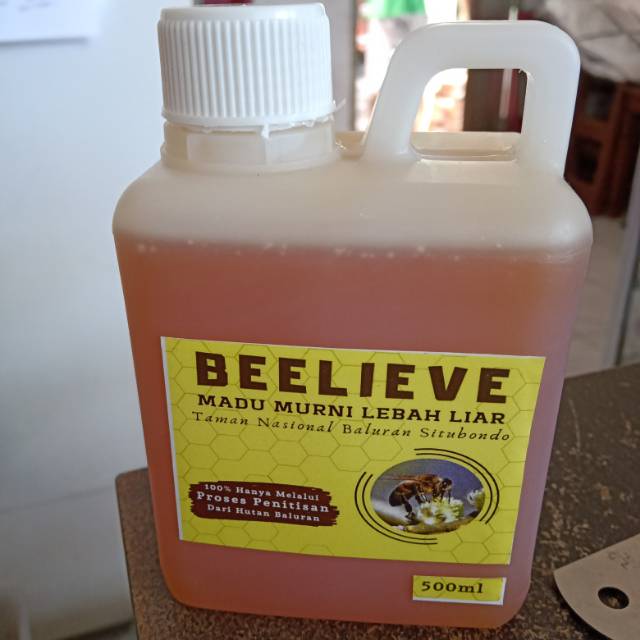 

Madu murni lebah liar BEELIEVE 715gram