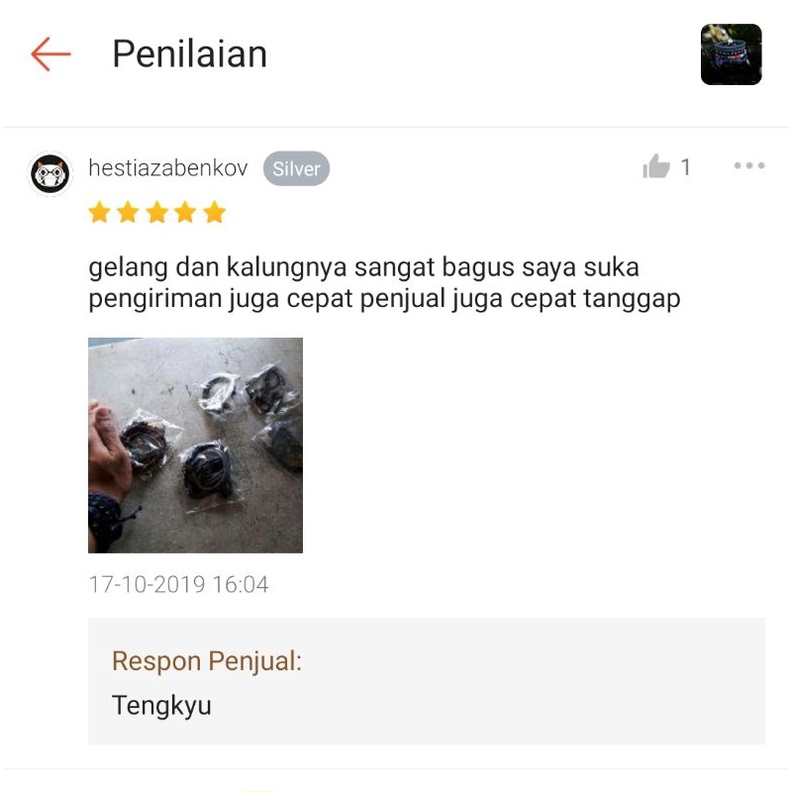 Gelang Pria Tumpuk Tali Prusik Paket Jangkar Abutua Orange