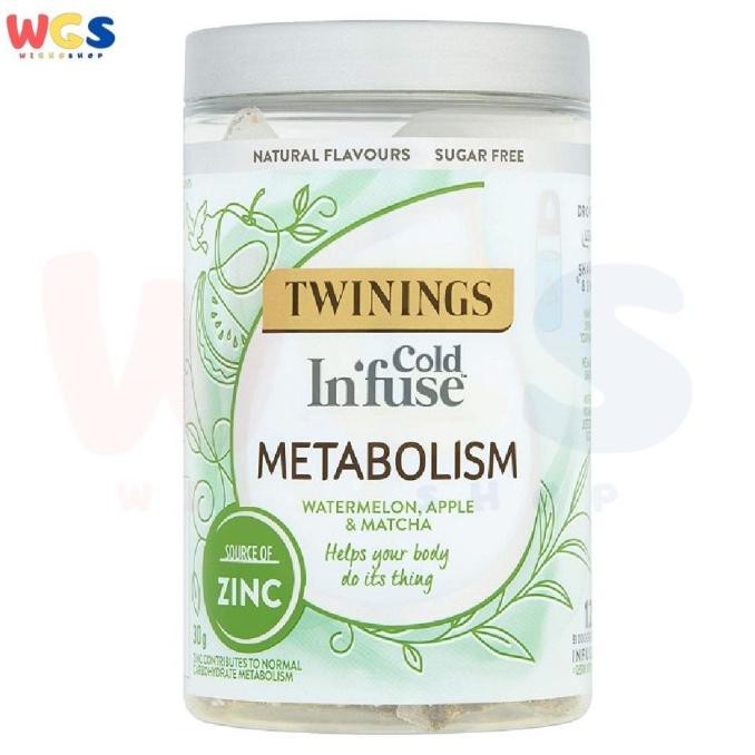

Jual Twinings Cold Infuse Metabolism Watermelon Apple N Matcha 12 Infusers Teh