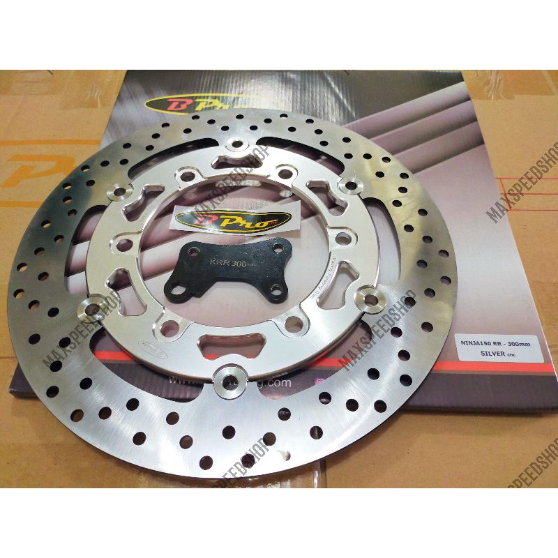 Jual SALE Piringan Cakram depan Ninja 150 RR BPro CNC 300mm plus Breket