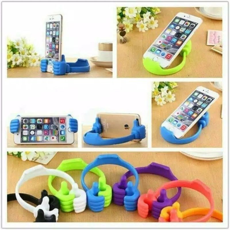 XT034 OK Stand HP Dudukan HP Untuk Nonton Youtube Phone Holder MODEL JEMPOL OK