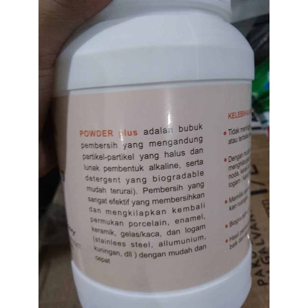 Jual Powder plus 600 gram bubuk pembersih granit pembersih marmer ...