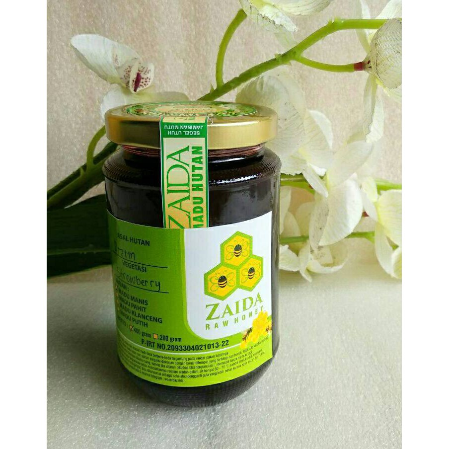 

Madu Zaida kemasan jar 400 gr
