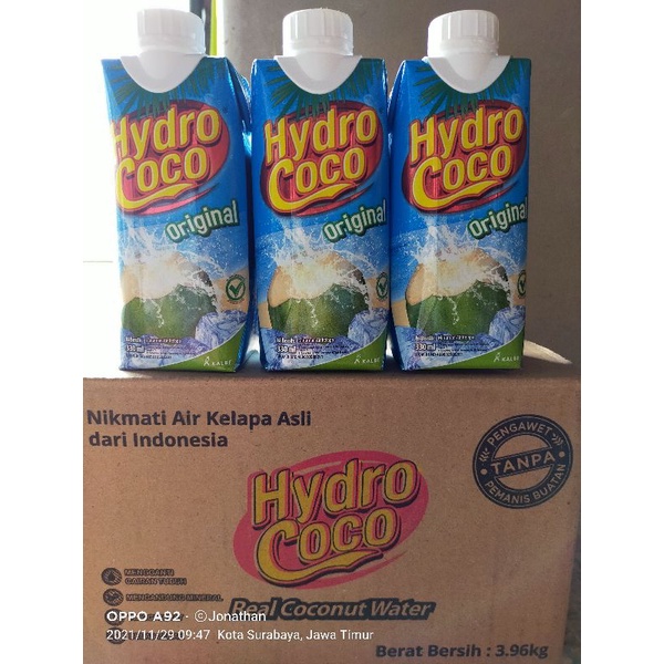 

hydro coco 330 ml isi 12 pcs