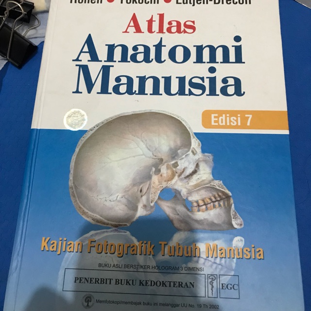 Atlas anatomi Yokochi Ed7 bekas masih bagus