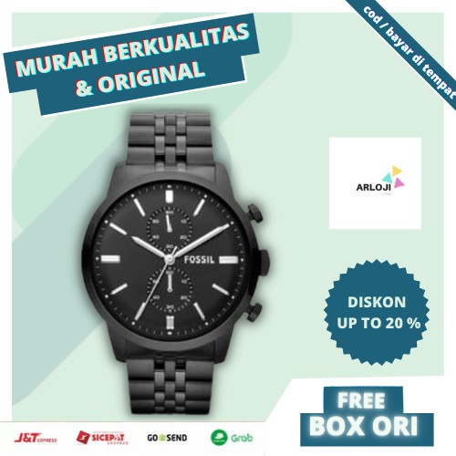 JAM TANGAN PRIA COWOK COWO LAKI LAKI ORIGINAL ASLI MURAH KEREN JAM TANGAN FOSSIL FS 4748 ORIGINAL