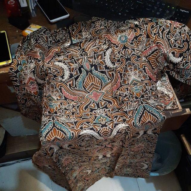 Atasan Batik Dolby Dolbi Dobby Doby Tenun Sutra Tulis Halus Katun Atbm Baron ,sarombit Atasan