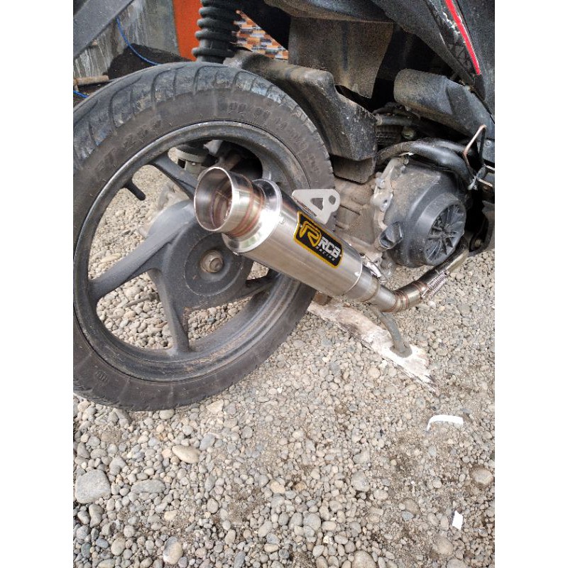 knalpot rcb / knalpot beat / knalpot rcb mio sporty / knalpot rcb scoopy / knalpot rcb beat fi vario