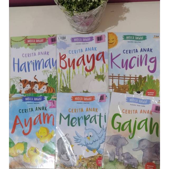 Buku Tiga Ananda Seri cerita anak Hewan, cerita anak Binatang