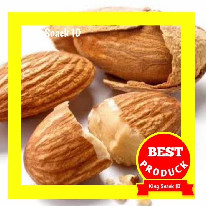 

ALMOND KULIT ROASTED PANGGANG / KACANG ALMON RASA SUSU BUTTER MILK ALM
