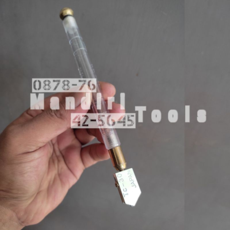 

Mandiri/Toyo Glas Cutter TC-30/Mata pisau Potong Kaca TOYO Japan