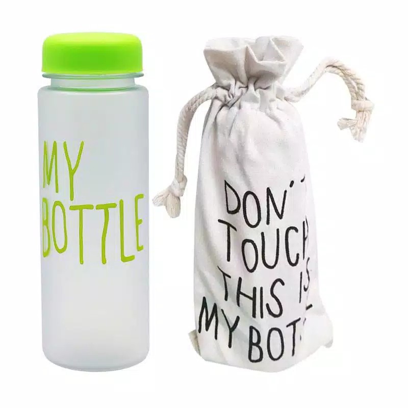 MY BOTTLE COLOUR / INFUSED WATER / BOTOL MINUM FREE POUCH