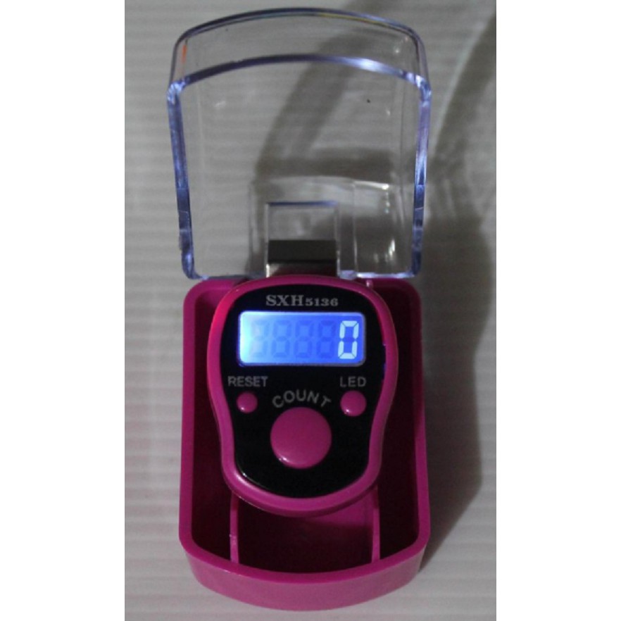 Tasbih Digital Mini Finger Counter Penghitung Digital Tally Counter Penghitung Survei Barang MiniSXH