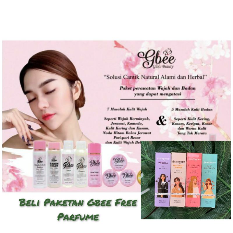Gbee glow beauty paketan FREE PARFUM