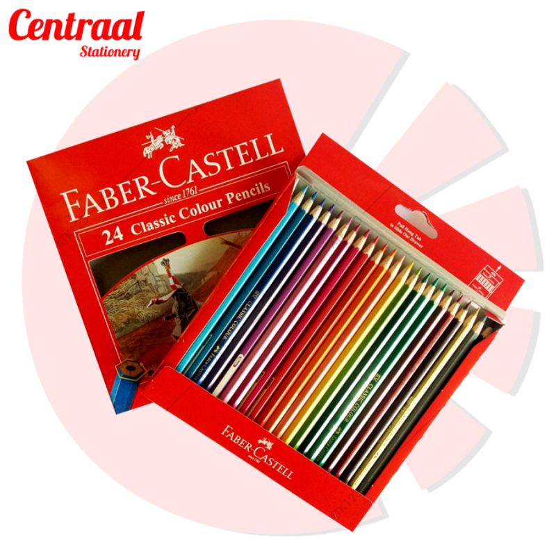 

Pensil Warna Faber Castell 24C Panjang