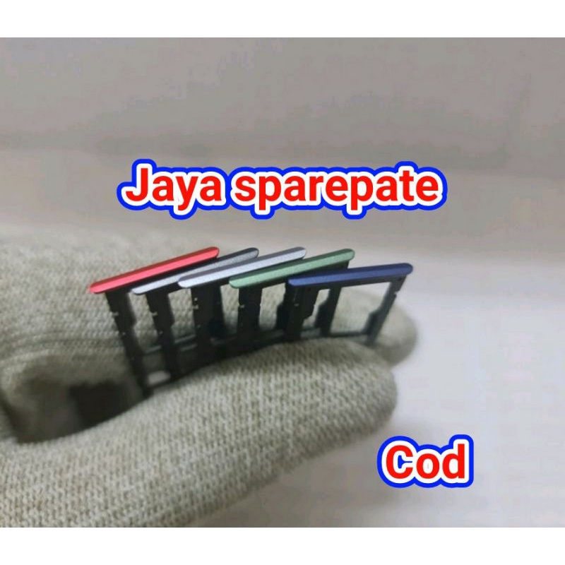 SIMTRAY SIMSLOT SLOT SIM CARD TEMPAT KARTU REALME C11 - C12 - C15 ORIGINAL