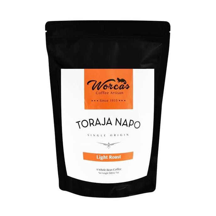 

Kopi Arabica Toraja Napo 500 Gram Light Roast (Biji/Bubuk) - KOPI BIJI