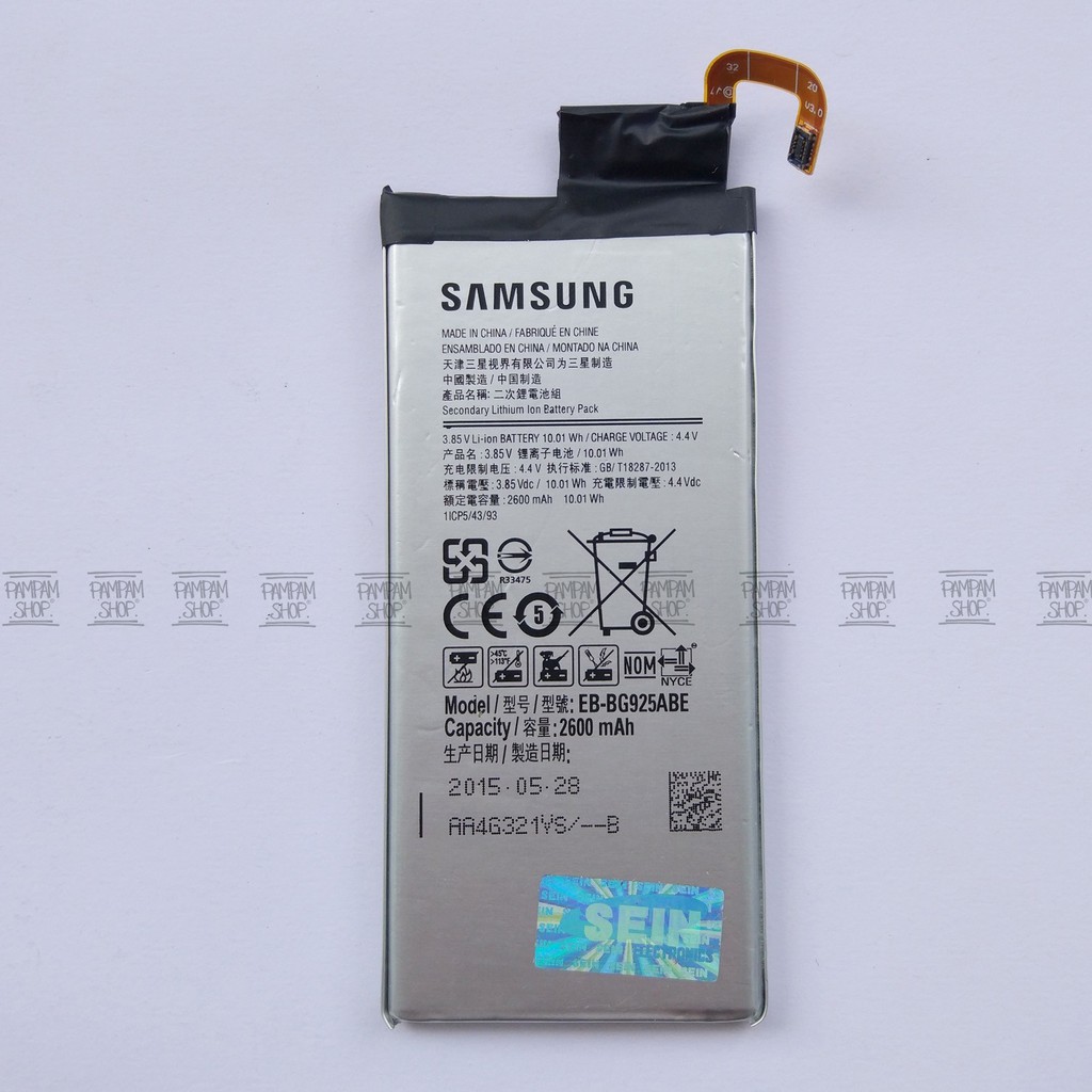 Baterai Samsung Galaxy S6 EDGE G9250 N925 N9250 Original OEM 100% SEIN | Batre, Batrai, HP, S 6