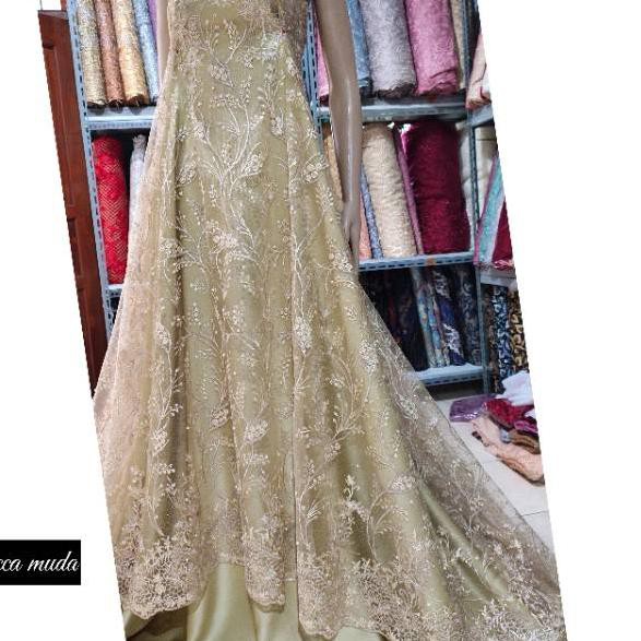 Mall Brokat Tile Bordir Bahan Kebaya Cantik Toko Bahan Brokat Harga Per Setengah Meter Shopee Indonesia