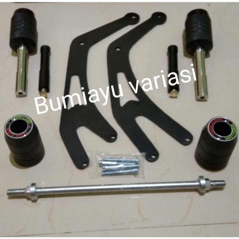 FRAME SLIDER ninja 250 fi old th 2013/2017/ pengaman fering & body