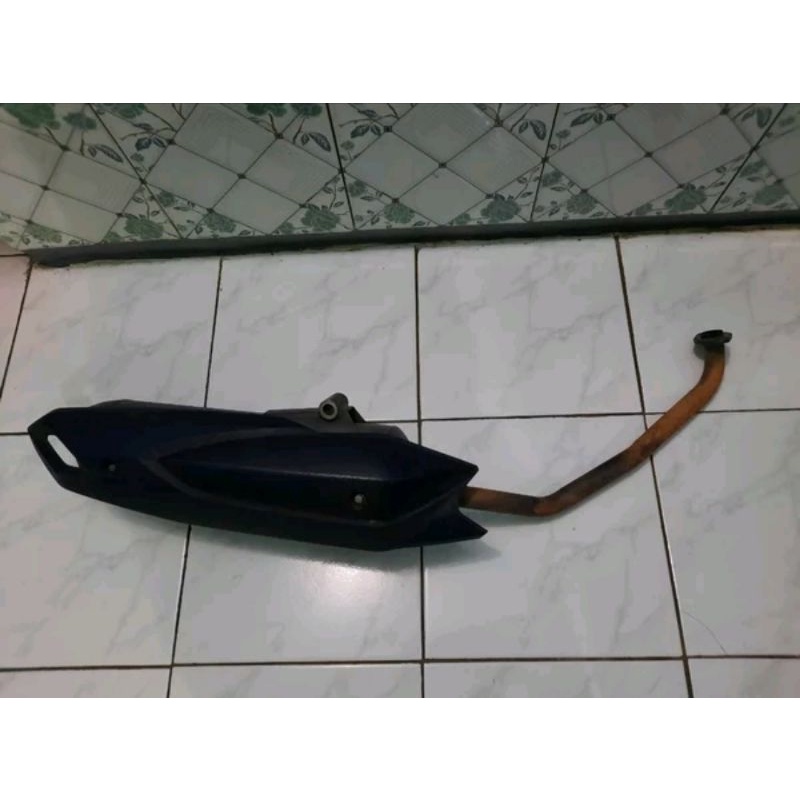 knalpot yamaha Aerox 155 original copotan